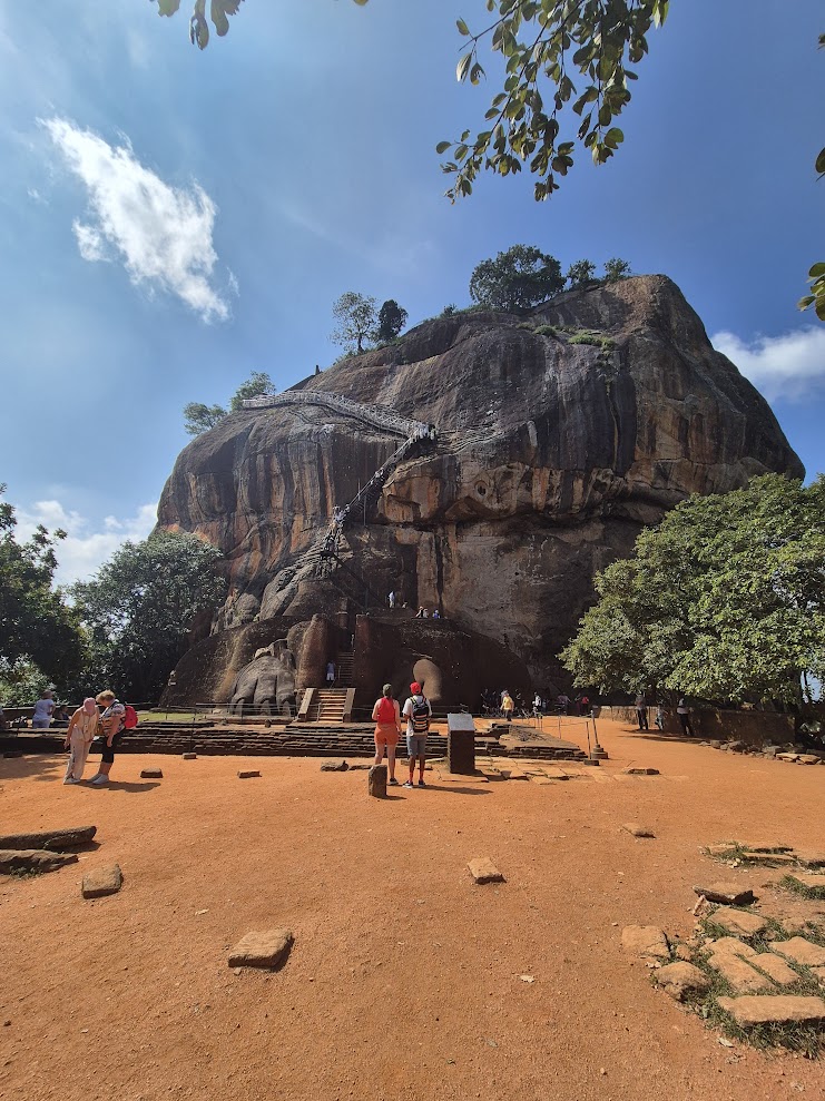 Sigiriya Lejonklippan Sri Lanka